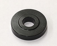 FOOT PEG BEARING COLLAR 5 [BLACK] [PEGBGCLR-5B]
