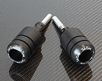 FRAME SLIDERS [BLACK]- Suzuki GSX-R1000 ('05-'06)