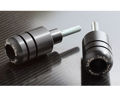 FRAME SLIDERS [BLACK]- Suzuki GSX-R series ('01-'05)