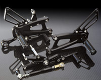 REAR SETS [BLACK] - Triumph Daytona 675R ('13-'17)