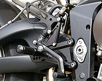 REAR SETS [GOLD]- Triumph Daytona 675/ Street Triple ('06-'12)
