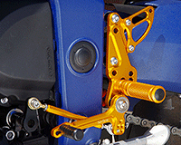 REAR SETS [GOLD] - Triumph Speed Triple 1050 ('11-'15)