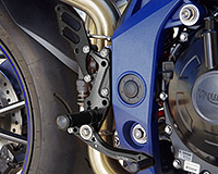 REAR SETS [BLACK] - Triumph Speed Triple 1050 ('11-'15)
