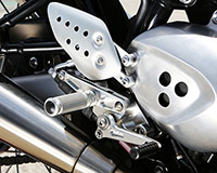 REAR SETS [BLACK] - Triumph Thruxton/R/ RS ('16-)