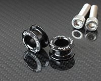 TIE-DOWN SPOOLS [BLACK] - Size: M8 (set of 2)