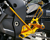 REAR SETS [GOLD] - Yamaha FZ1 '06-'15 / FZ8 (non-ABS)