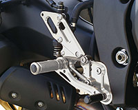 REAR SETS [SILVER] - Yamaha FZ1 '06-'15 / FZ8 (non-ABS)