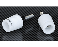 FRAME SLIDERS [WHITE]- Yamaha YZF-R1 ('02-'03)