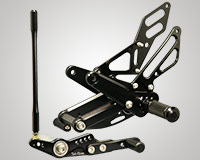 REAR SETS [BLACK] - Yamaha YZF-R1 ('09-'14)