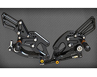 Race Concept REAR SETS [BLACK] - Yamaha YZF-R3 '15-'18