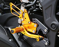 Race Concept REAR SETS [GOLD] design v.2- Yamaha YZF-R3 '15-'18