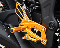 REAR SETS [GOLD] - Yamaha YZF-R3 '15- / MT-03