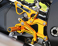 Race Concept REAR SETS [BLACK] - Yamaha YZF-R6 '17-