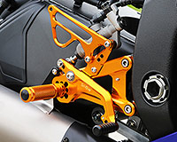 REAR SETS [GOLD] - Yamaha YZF-R6 '17-'20