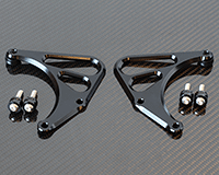 HEEL GUARD SET [BLACK] - Yamaha VMAX 1700 ('09-'19)