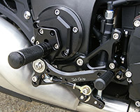 REAR SETS [BLACK] - Yamaha VMAX 1700 ('09-'19)