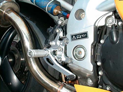 SATO RACING Rear Sets for Triumph T595/ T509/ 955i/ Speed Triple (-'10)