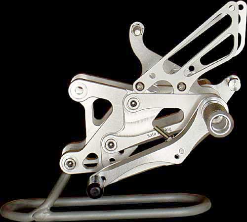 rear sets with reverse shift pedal
