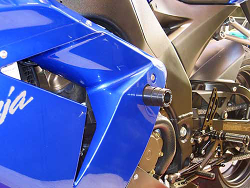 Sato Racing Frame Sliders for '04-'05 Kawasaki ZX-10R