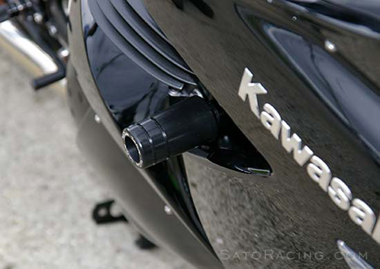 SATO RACING | Frame Sliders - Kawasaki Ninja ZX-14 ('06-'11)